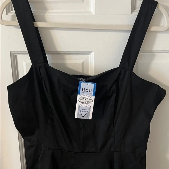 NEW H&R Red Floral Gothic Steampunk Corset Jacket & Matching Swingdress Size 14 - Picture 15 of 16